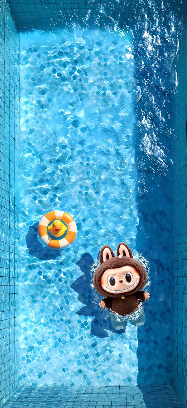 Labubu Swimming Pool 88