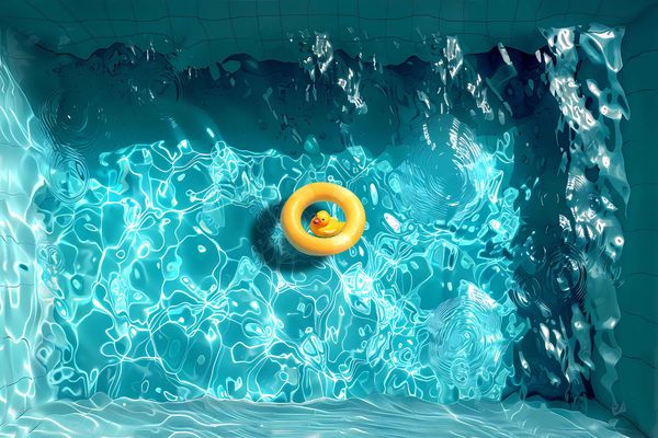Labubu Swimming Pool 44